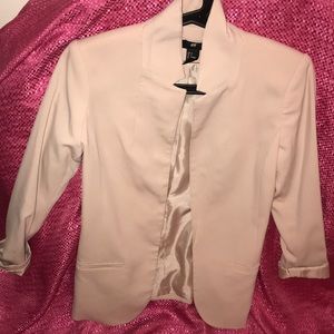 Nude blazer ! Size 4!